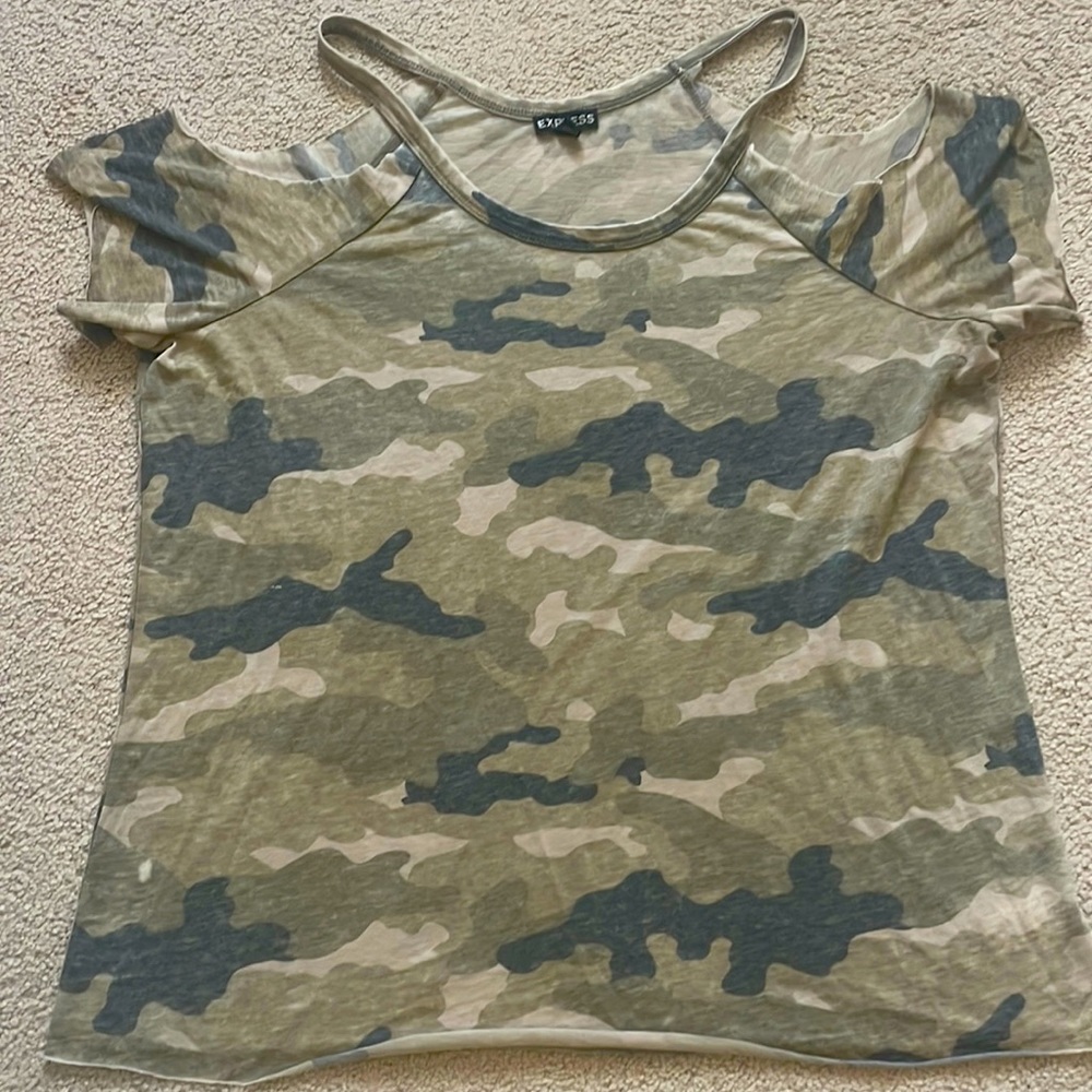Camo Express Top-Excellent Condition!